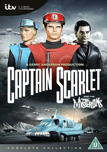 Марсианские войны капитана Скарлета / Captain Scarlet and the Mysterons (1966) DVDRip