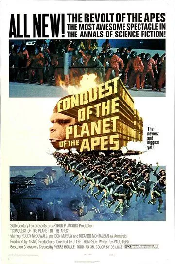 Завоевание планеты обезьян / Conquest of the Planet of the Apes (1972) BDRip